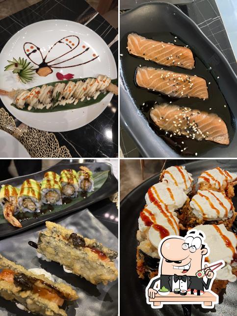 Prova le varie opzioni di sushi