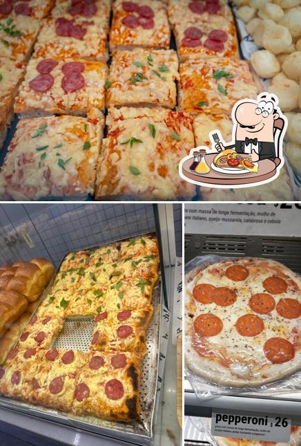 Escolha diferentes estilos de pizza
