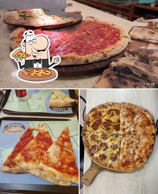 Ordina tra le molte varianti di pizza