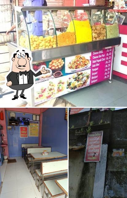 The interior of Jalaram Restaurant,Kadiyavad,Junagadh