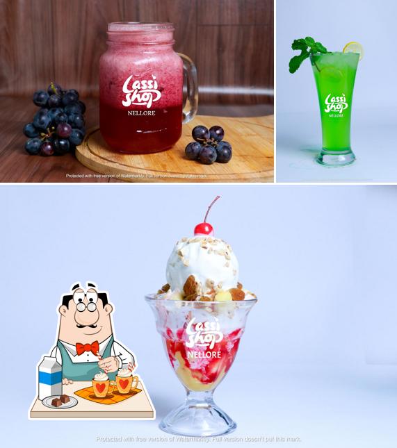 Enjoy a beverage at Lassi Shop