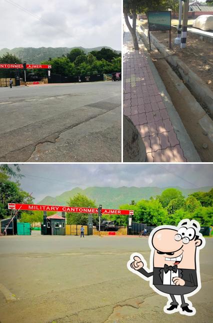 Check out how Ex Service Men Canteen looks outside