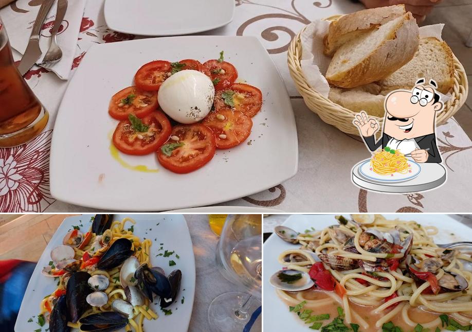 Spaghetti alla carbonara al Osteria e Pizzeria dell'Olmo