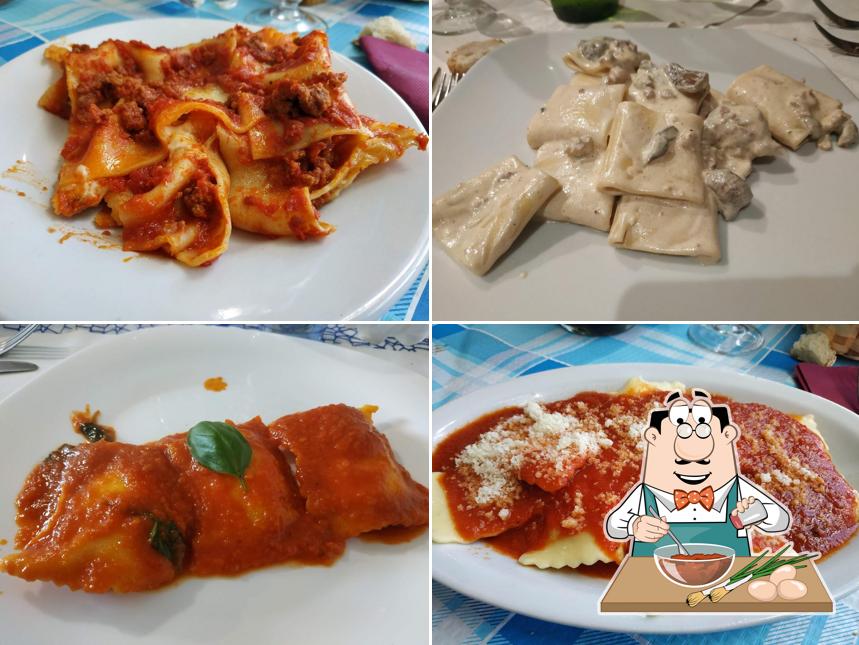 Ravioli al Ristorante Il Lago