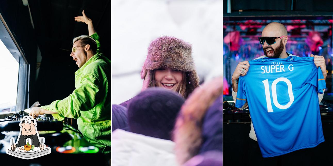 Cibo al Super G Italian Mountain Club - Campiglio