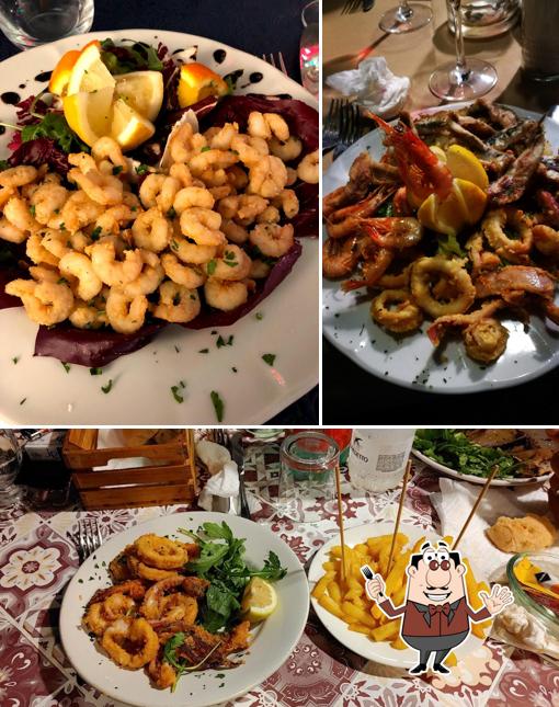 Fritto misto al Trattoria Sicilia ristorante pizzeria