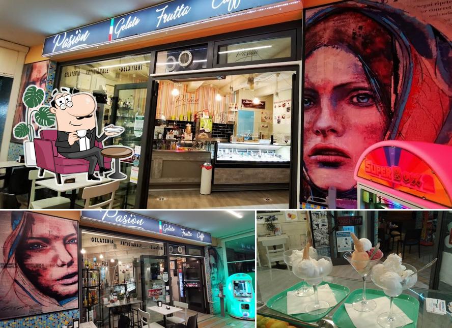 Dai un'occhiata agli interni di Gelateria Passion