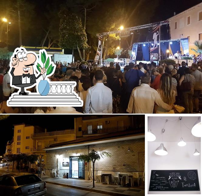 Goditi la vista dagli esterni di Temagna