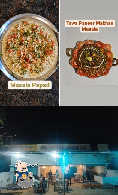 Among various things one can find food and interior at Dhaba Junction