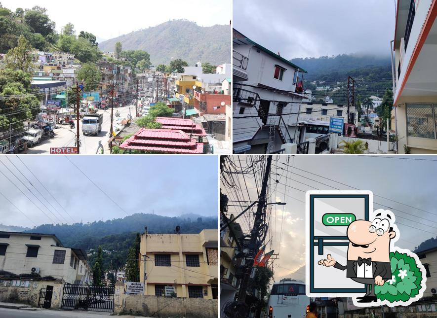 Check out how Hotel Samrat looks outside
