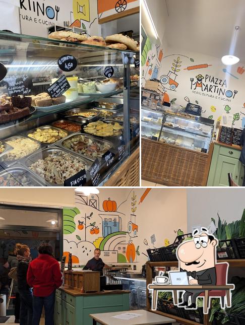 Gli interni di Piazza Martino Agricoltura e Cucina