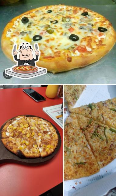 At 7 cheese pizza, you can taste pizza