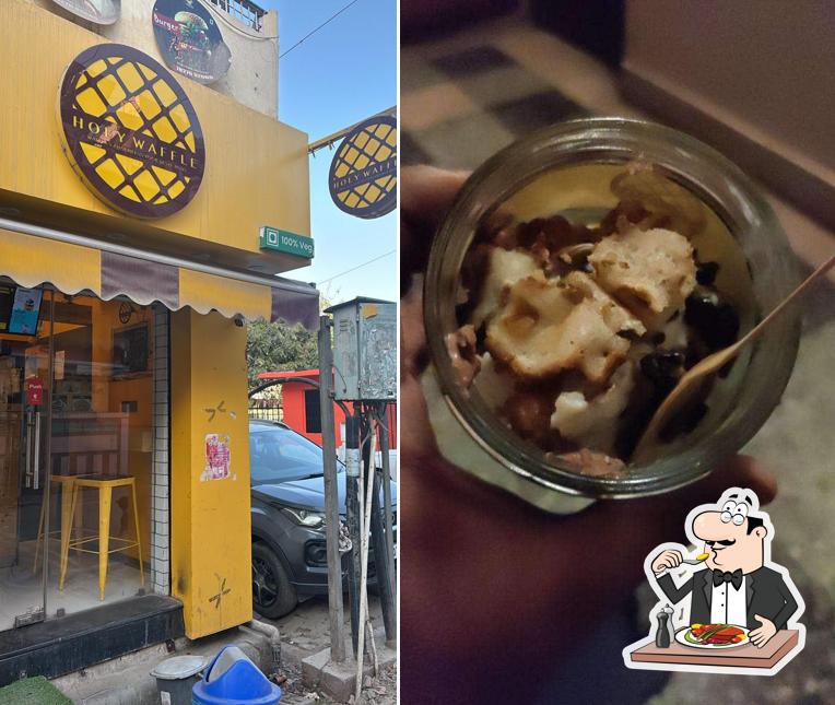 Meals at Holy waffle