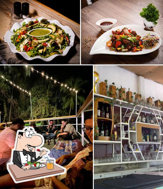 Among various things one can find food and drink at Kookaburra Cafe-Bar