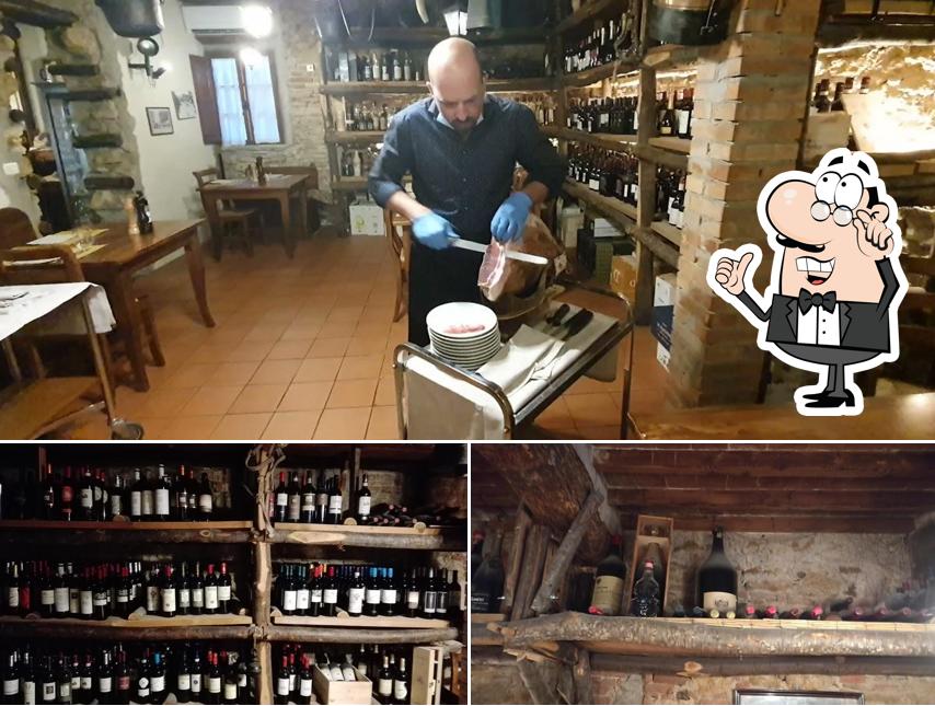 Dai un'occhiata agli interni di Osteria del Contadino