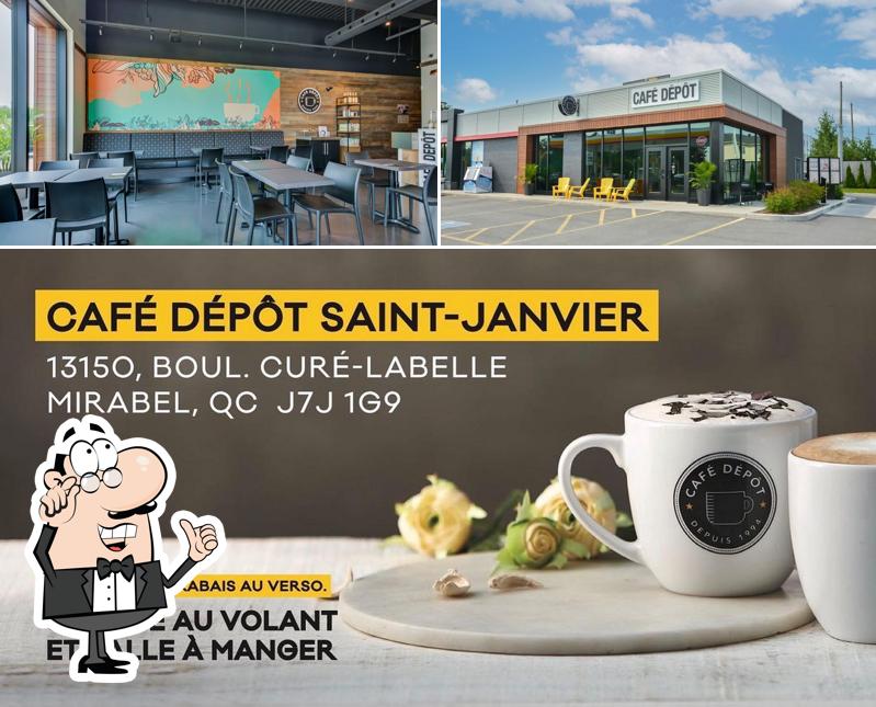 L’image de la intérieur et boisson concernant Café Dépôt Gelato