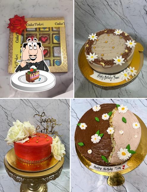 Chocolate cake at CakeTokri