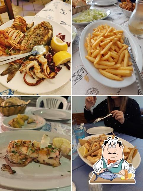 Salmone grigliato al Mariturismo Da Filiberto