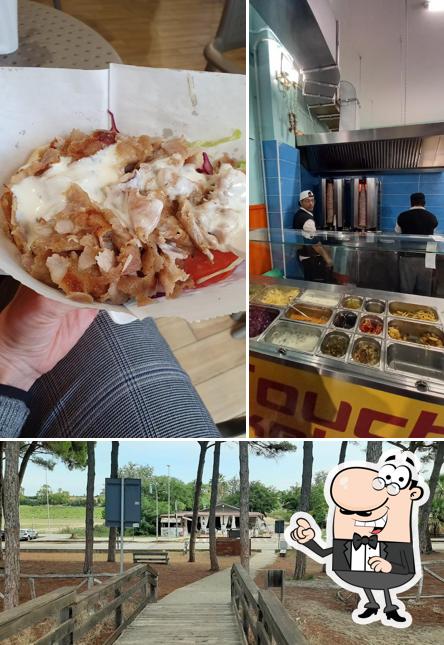 Gli interni di Touch Kebab
