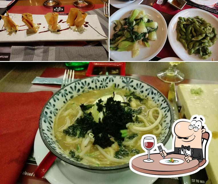 Platti al Ristorante Giapponese Pingusto