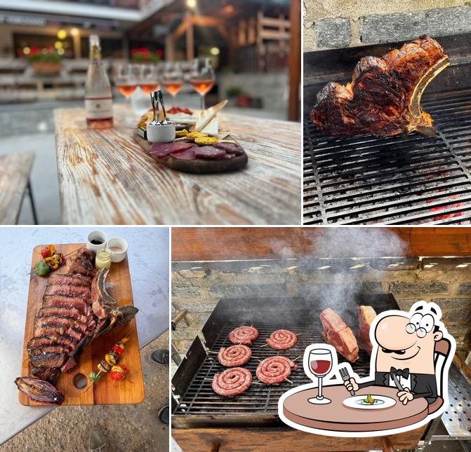 Cibo al Bistrot des Neiges. La gegia