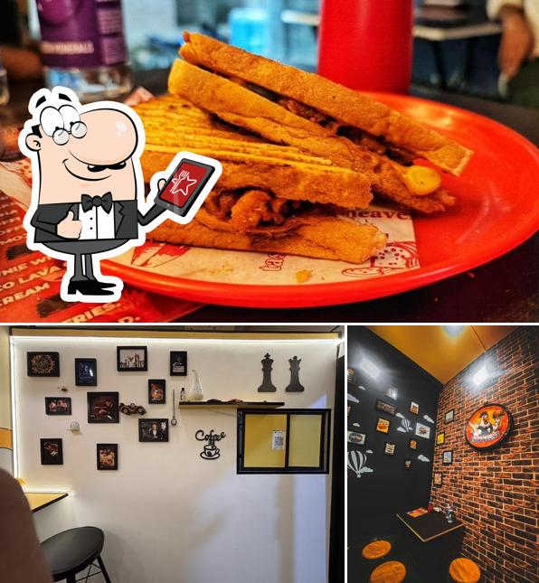 This is the image showing exterior and food at CHICK’N’BUN’S