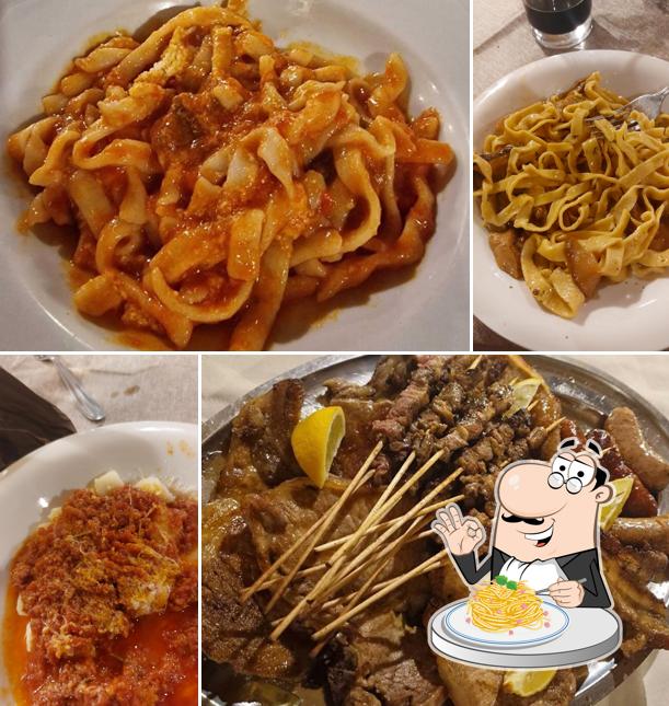 Spaghetti alla carbonara al Le Roscelle