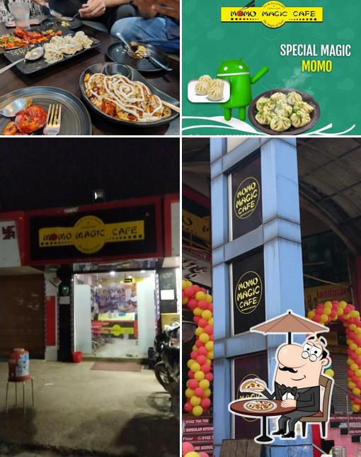 Check out how Momo magic cafe looks outside