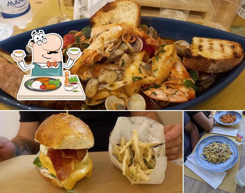 Questa è la foto che raffigura la cibo e bevanda di ACQUAPAZZA Ristocceria di Pesce & Panetteria