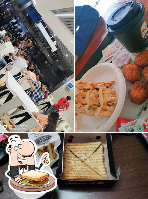 Grilled cheese sandwich at FPF (Coffee Wale Bhaiya)