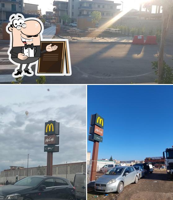 Gli esterni di McDonald's Cardito