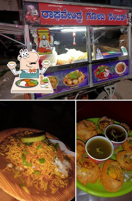 Take a look at the image depicting food and interior at Raghavendra pani puri & Gobi