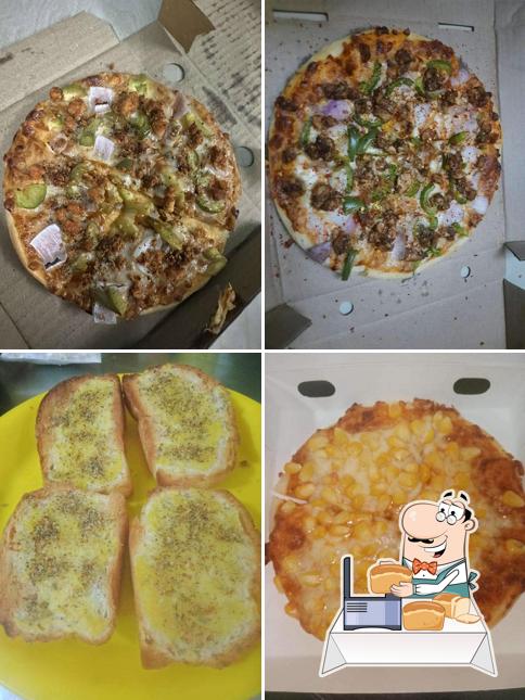Garlic bread at kings pizza