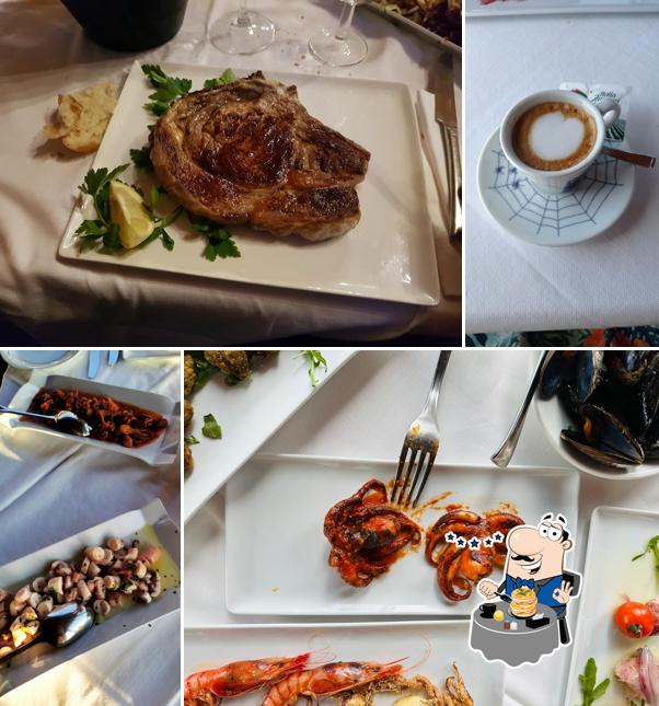 Creme brulee al Ristorante Ragno Blu