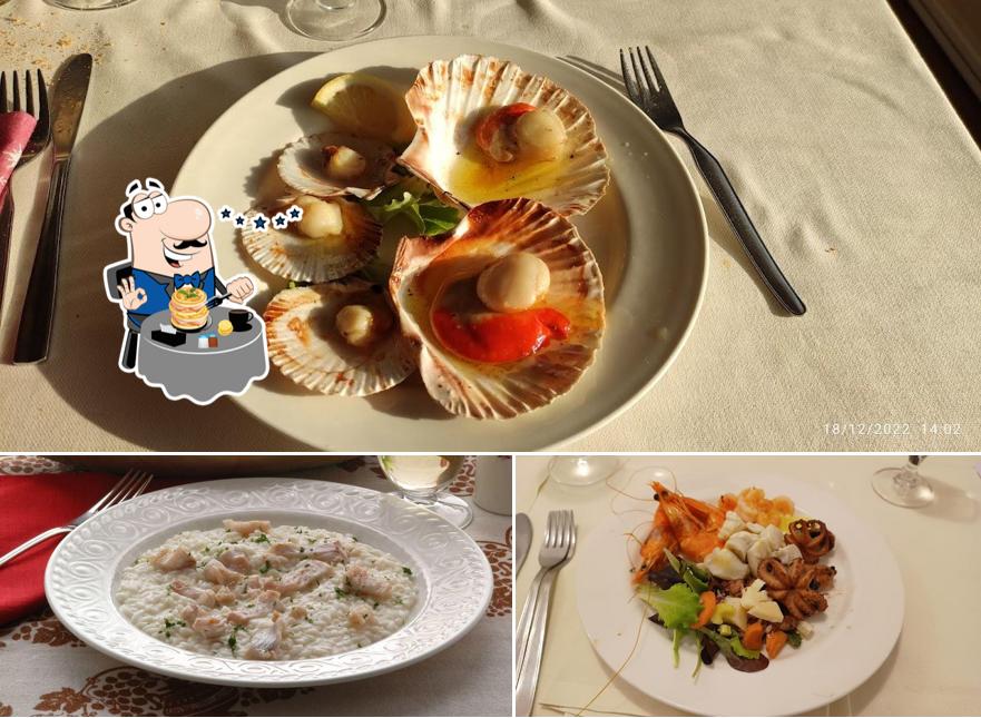 Platti al Trattoria Alla Laguna