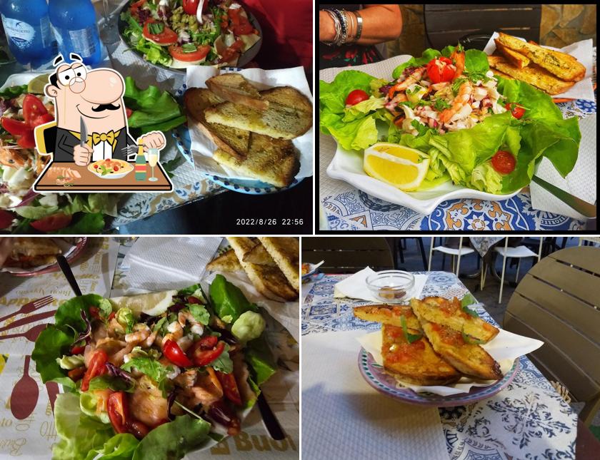 Platti al bruschetteria albori