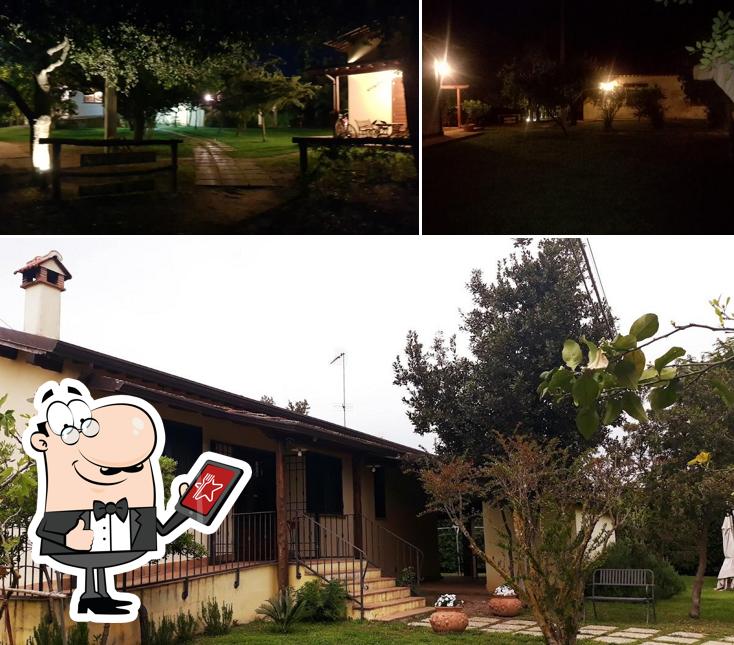 L'area esterna è una caratteristica importante di Agriturismo Podere Bedin - B&B e Ristorante