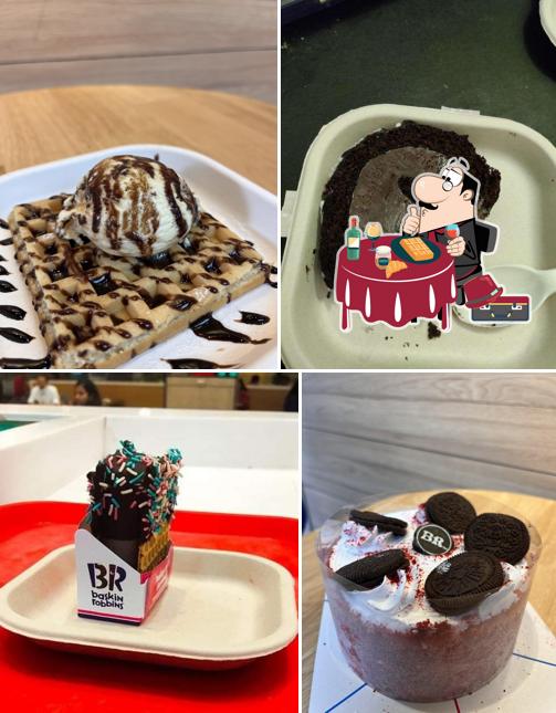 Waffles at Baskin Robbins