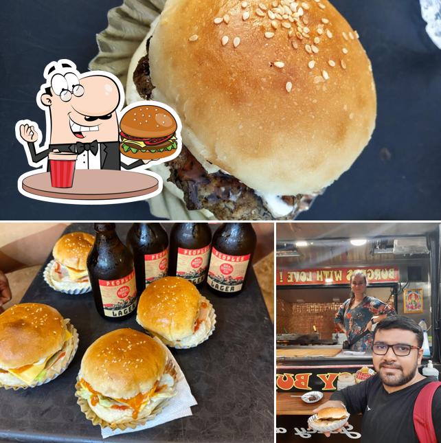 Treat yourself to a burger at Juicy Burgers Goa