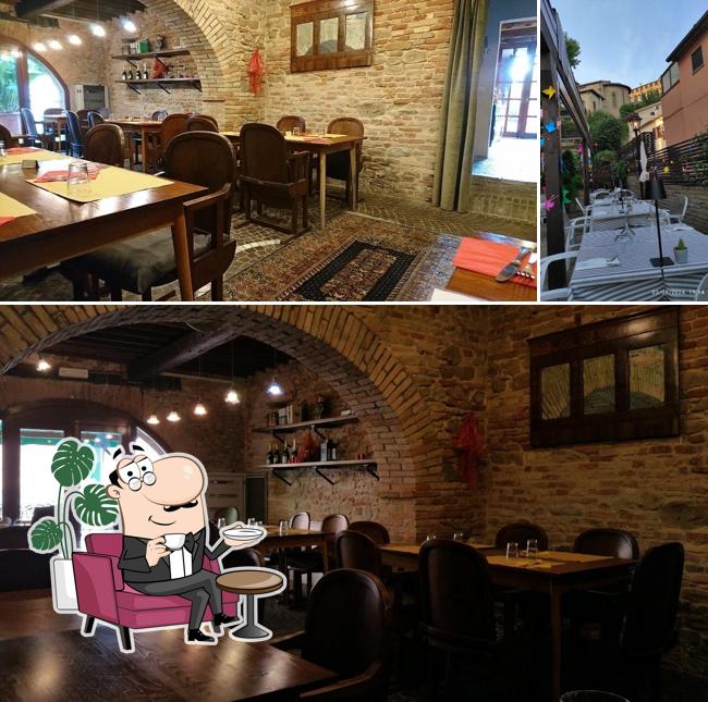 Gli interni di Ristorante Il Bacio
