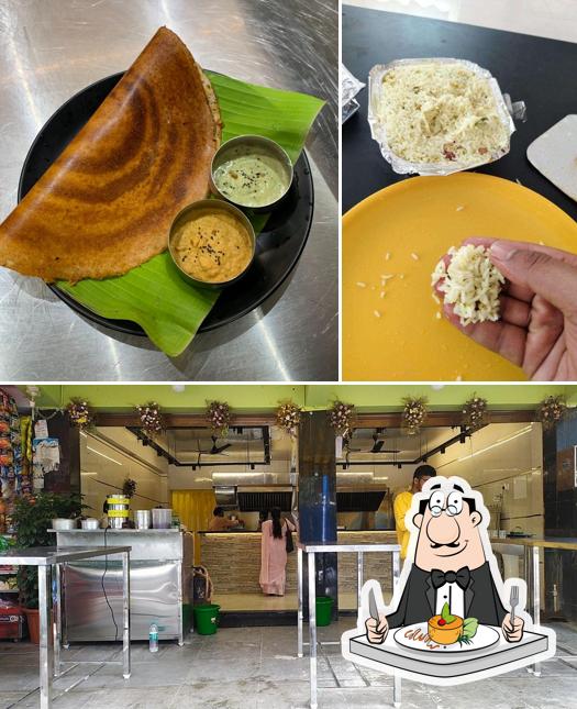 Among various things one can find food and beverage at Annapoorna Cafe