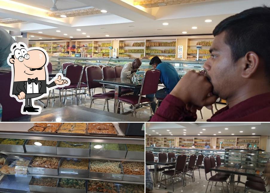 The interior of Ayyaar Bawan Sweets & Restaurant - Avadi Paruthipet