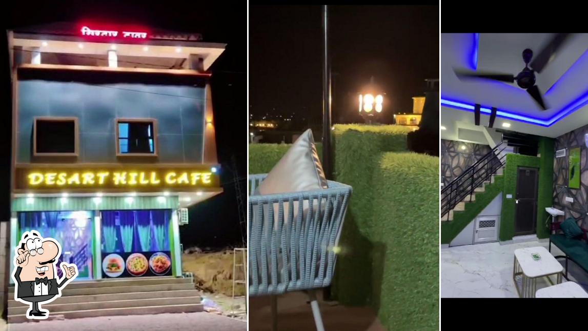 The interior of Desert hill cafe