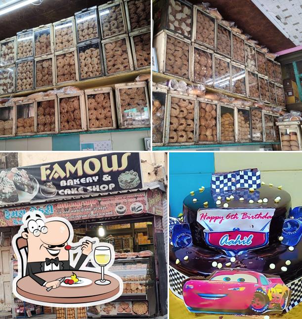 Meals at Famous bakery & live cake shop