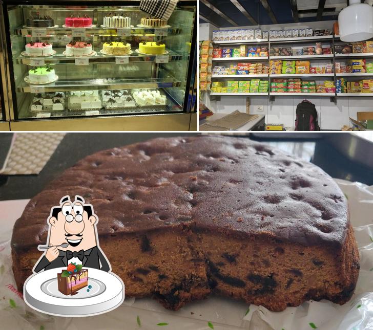 Chocolate cake at Mango Bakers Kodakara