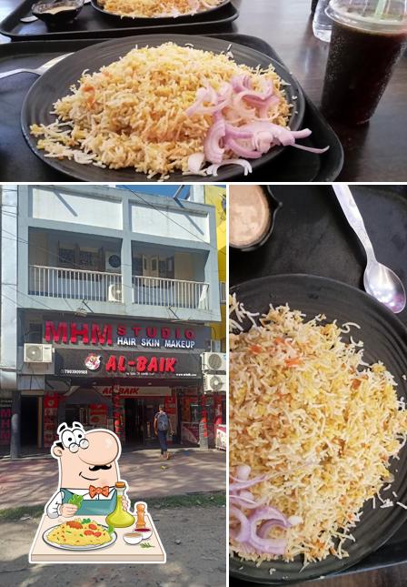 The restaurant's food and exterior