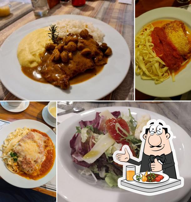 Platos en Cantina Fellini