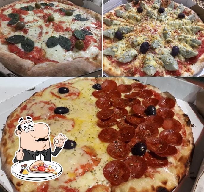 Experimente diferentes variedades de pizza