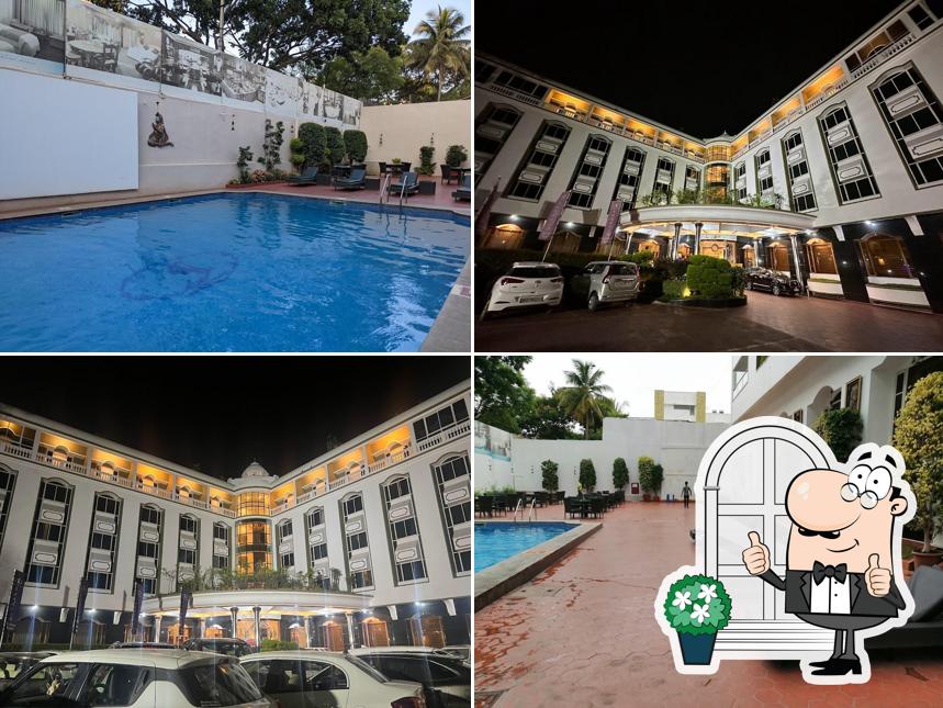 Check out the exterior of Hotel Sandesh The Prince