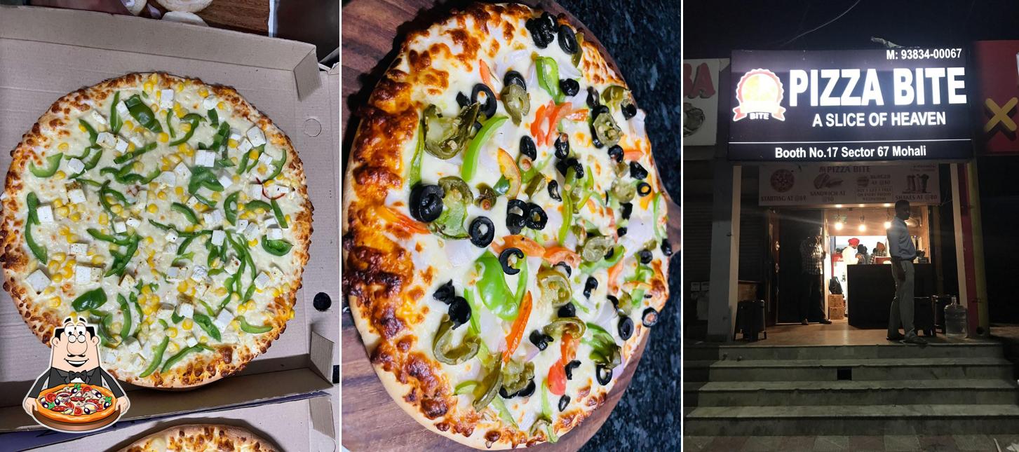 Order pizza at PIZZA BITE